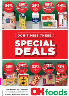 OK Foods specials catalogue – valid from 15.04.2026