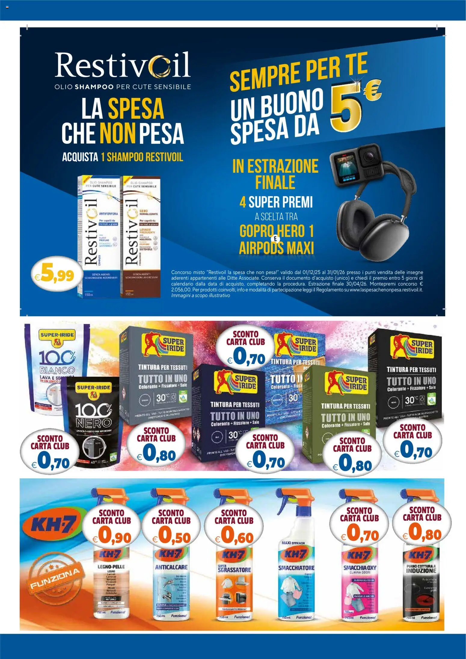 Volantino Famila del 15.12.2025 | Pagina: 7 | Prodotti: Tè, Anticalcare, Sgrassatore, Olio