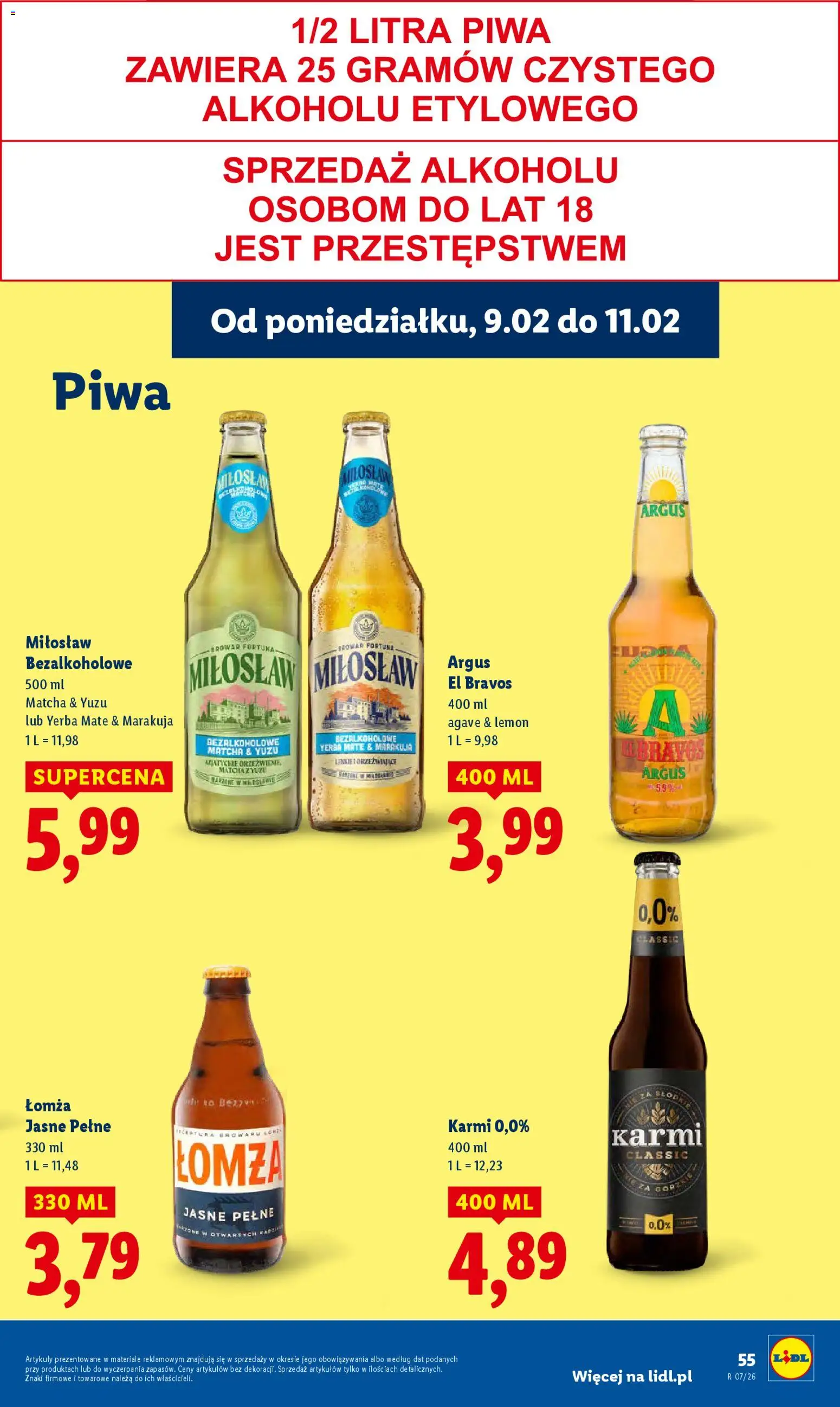 Lidl Gazetka od 09.02.2026 | Strona: 55