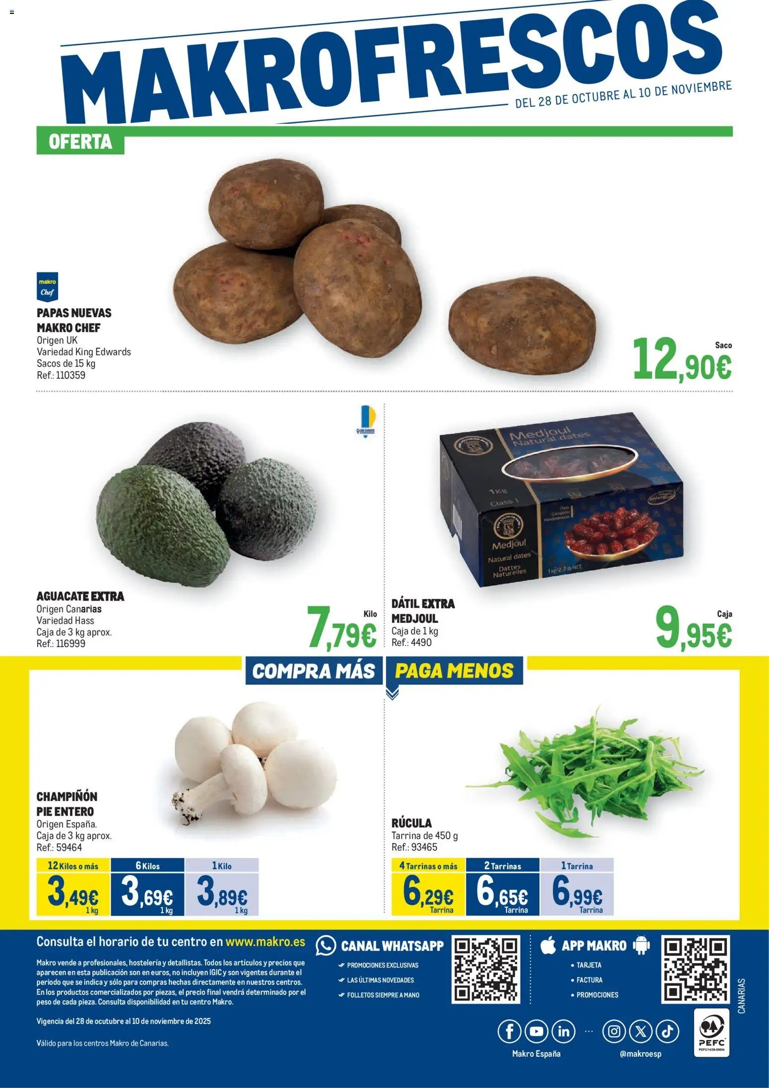 Makro - Fresco │ válido desde el 28.10.2025 | Página: 2 | Productos: Peso, Caja