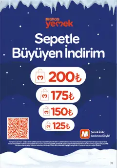 29.01.2026 tarihinden itibaren geçerli olan Migros kataloğu önizlemesi | Sayfa: 77 | Ürünler: Sepet, Sebze, Ocak