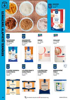 4 TOJÁSOS TARHONYA-SZÁRAZTÉSZTA, Egg pasta. - amely érvényes a következő dátumtól: 01.06.2025 | Oldal: 28