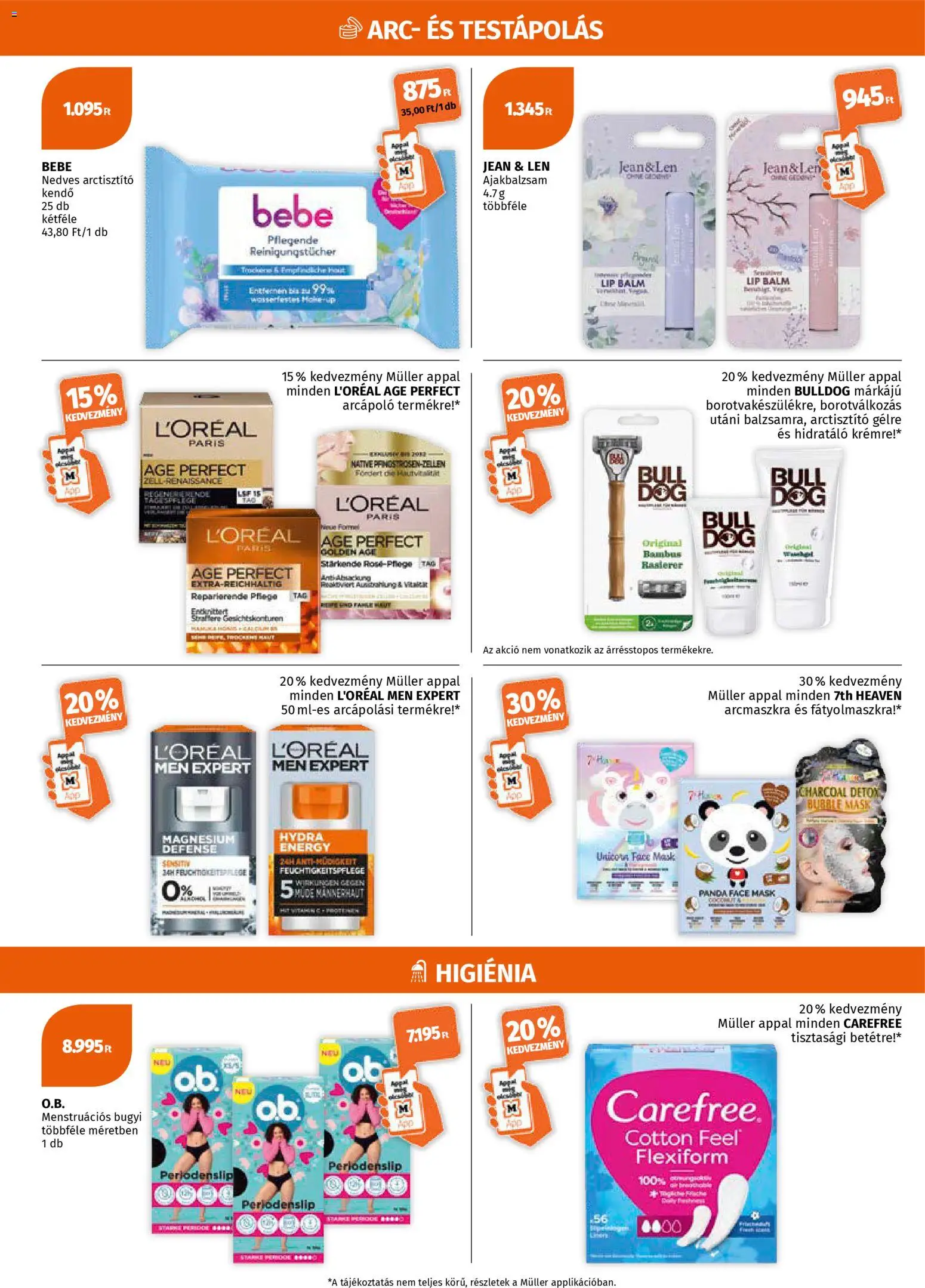 Müller akciós ujság - amely érvényes a következő dátumtól: 26.01.2026 | Oldal: 4 | Termékek: Kendő, Bugyi