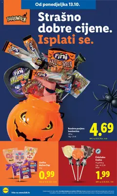 Bundeva punjena bombonima, 200 g - Pregled kataloga iz trgovine Lidl, vrijedi od 13.10.2025 | Stranica: 16 | Proizvodi: Bundeva