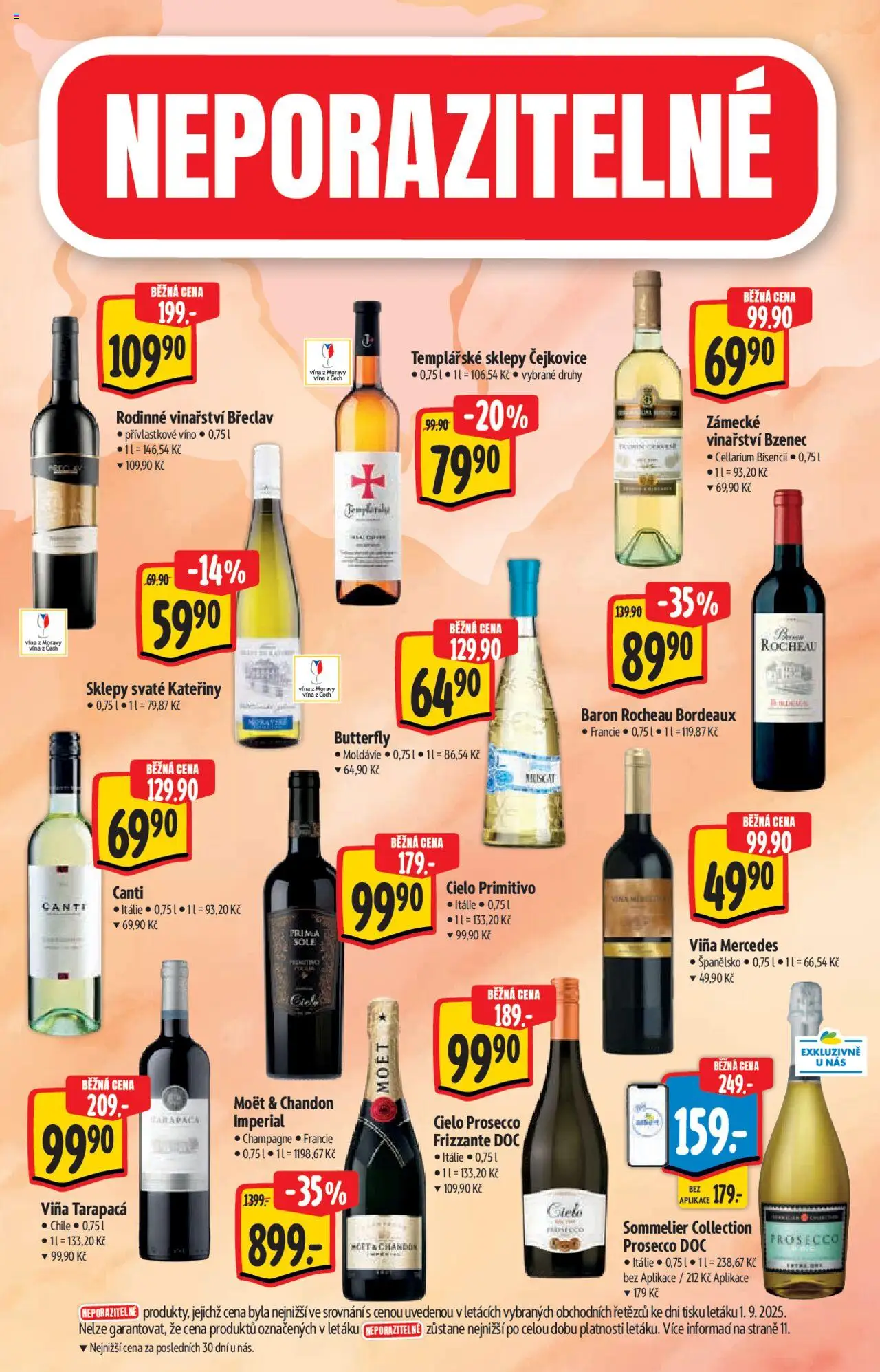 Albert katalog - Hypermarket od 10.09.2025 | Strana: 17 | Produkty: Moët, Primitivo, Champagne, Moët & Chandon