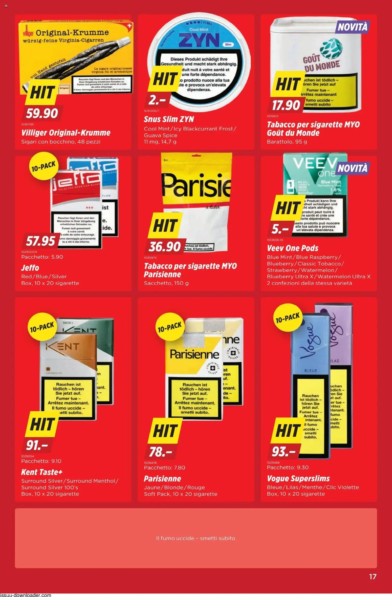 Denner aktionen IT – gültig ab 09.04.2026 | Seite: 17