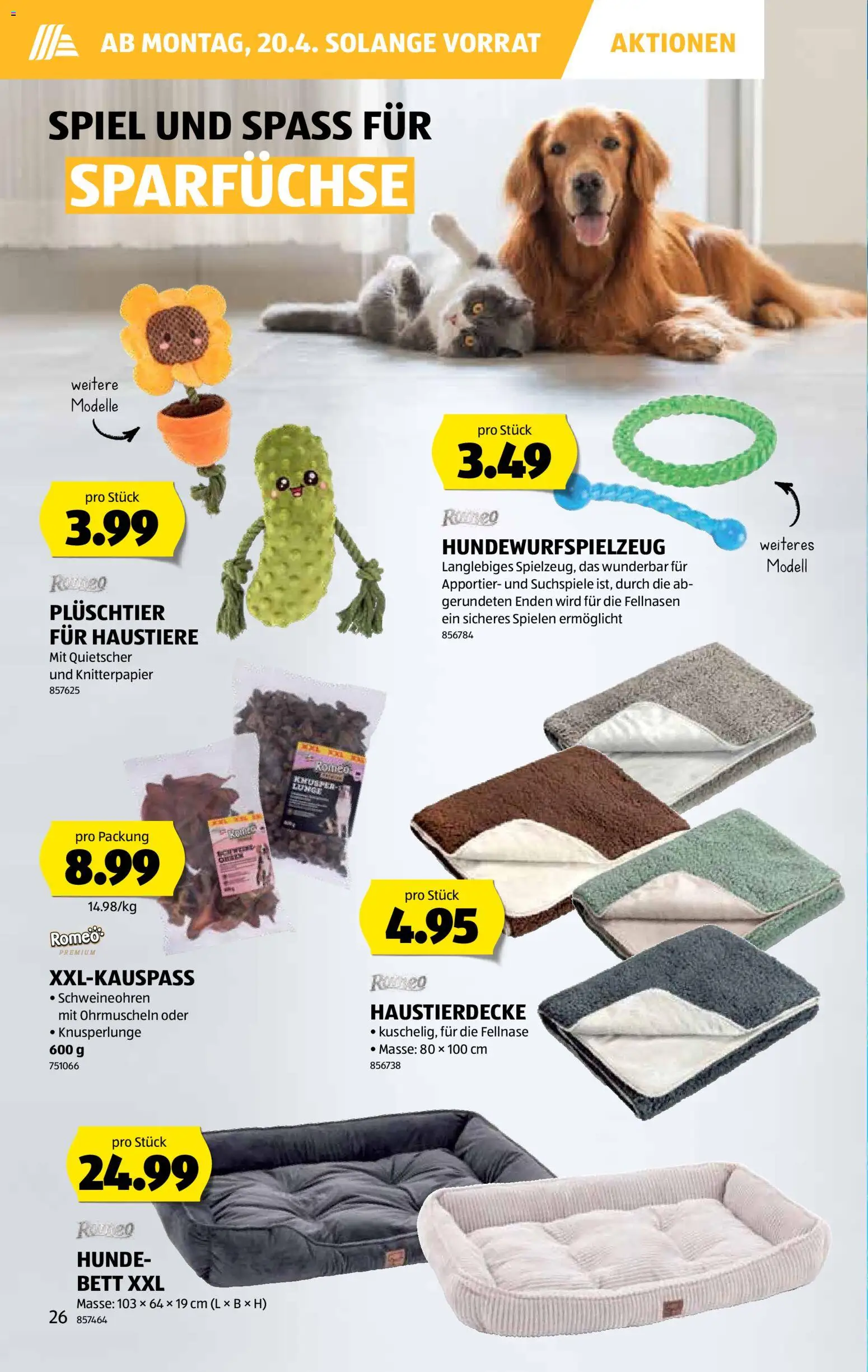 Aldi aktionen – gültig ab 16.04.2026 | Seite: 27 | Produkte: Bett, Spiel