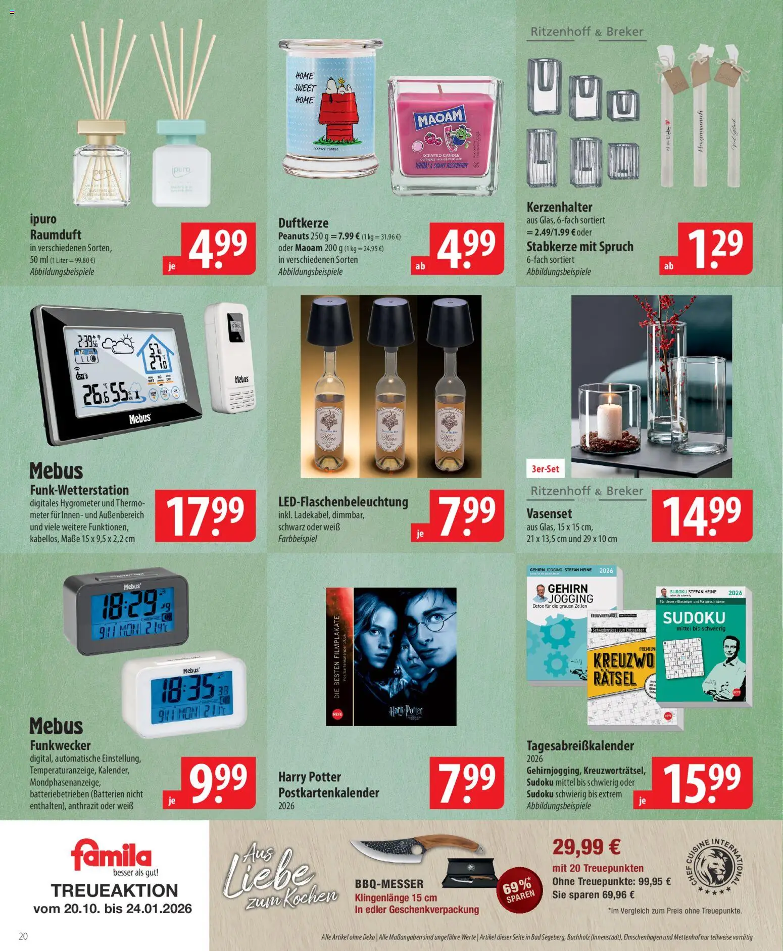 Famila Prospekt 	 – gültig ab 01.12.2025 | Seite: 20 | Produkte: Batterien, Bad