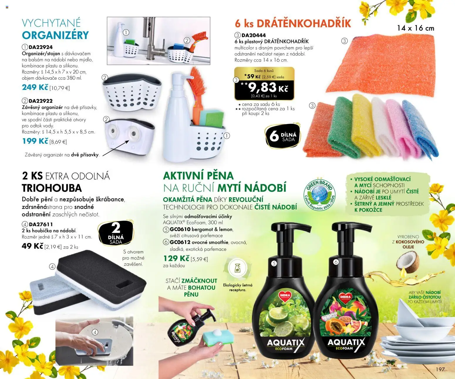 Nové Dedra akcie – leták je platný od 01.02.2026 | Strana: 97 | Produkty: Organizér