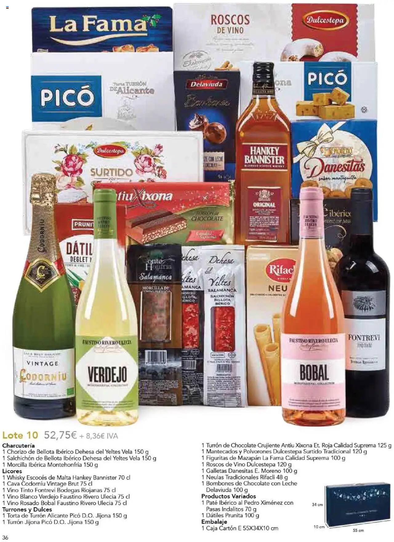 E.Leclerc Regalos de Navidad 2025 │ válido desde el 10.10.2025 | Página: 38 | Productos: Leche, Té, Συσκευή ροής, Caja