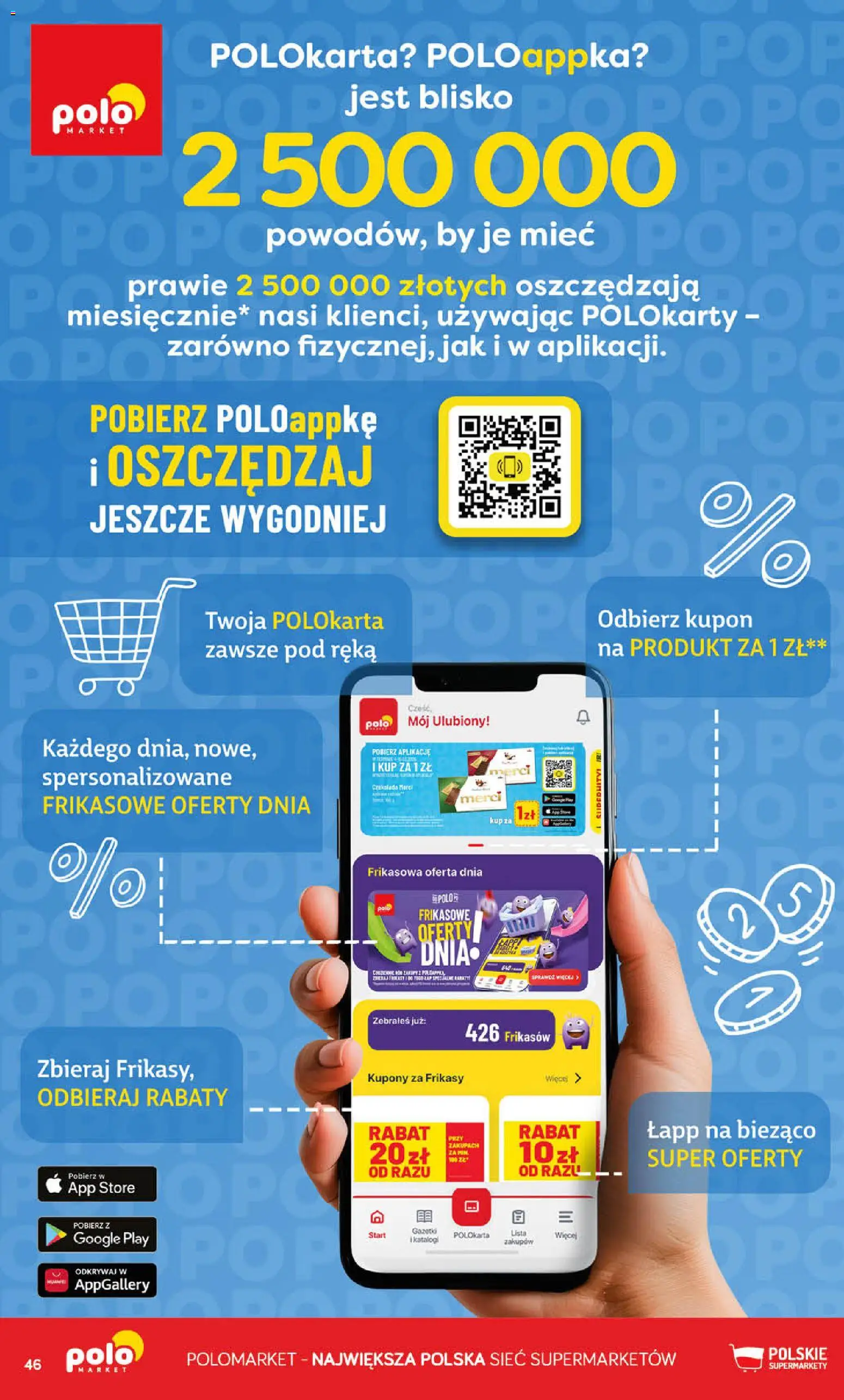 POLOmarket gazetka od 15.04.2026 | Strona: 46 | Produkty: Merci