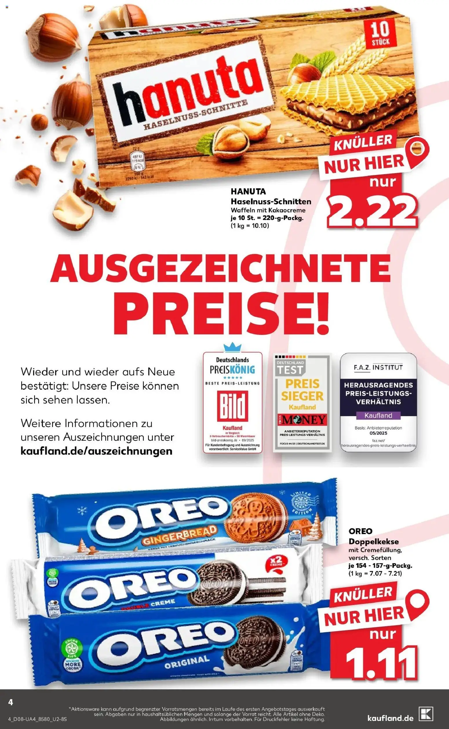 Kaufland prospekt Waldshut-Tiengen	 – gültig ab 19.02.2026 | Seite: 12 | Produkte: Creme, Waffeln