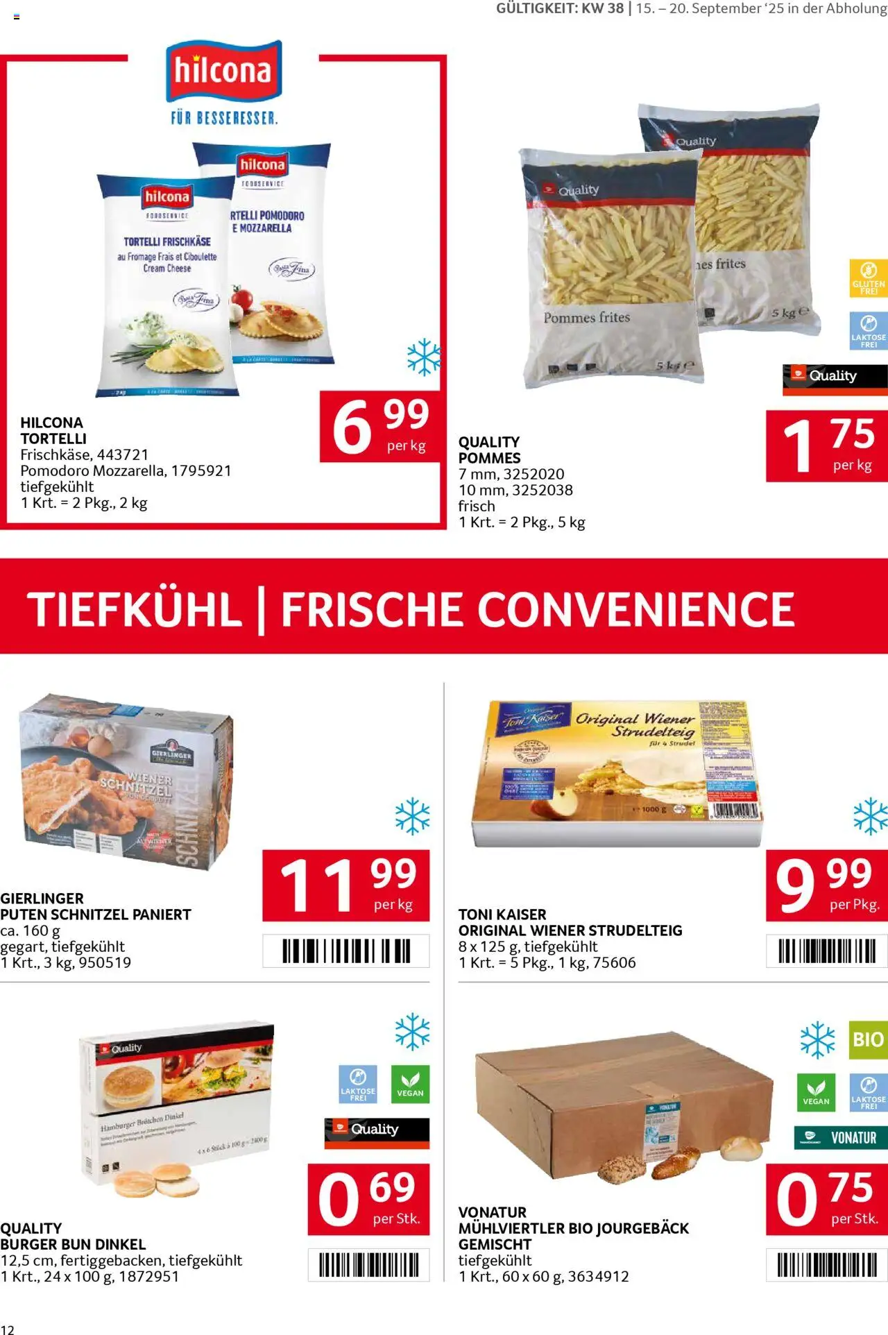 Transgourmet Flugblatt gültig ab 14.09.2025 | Seite: 12