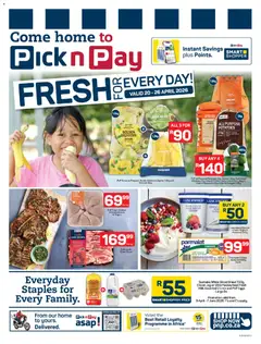 Pick n Pay specials catalogue – valid from 20.04.2026