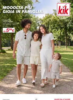 Anteprima del volantino KiK volantino valido a partire dal 27.04.2026