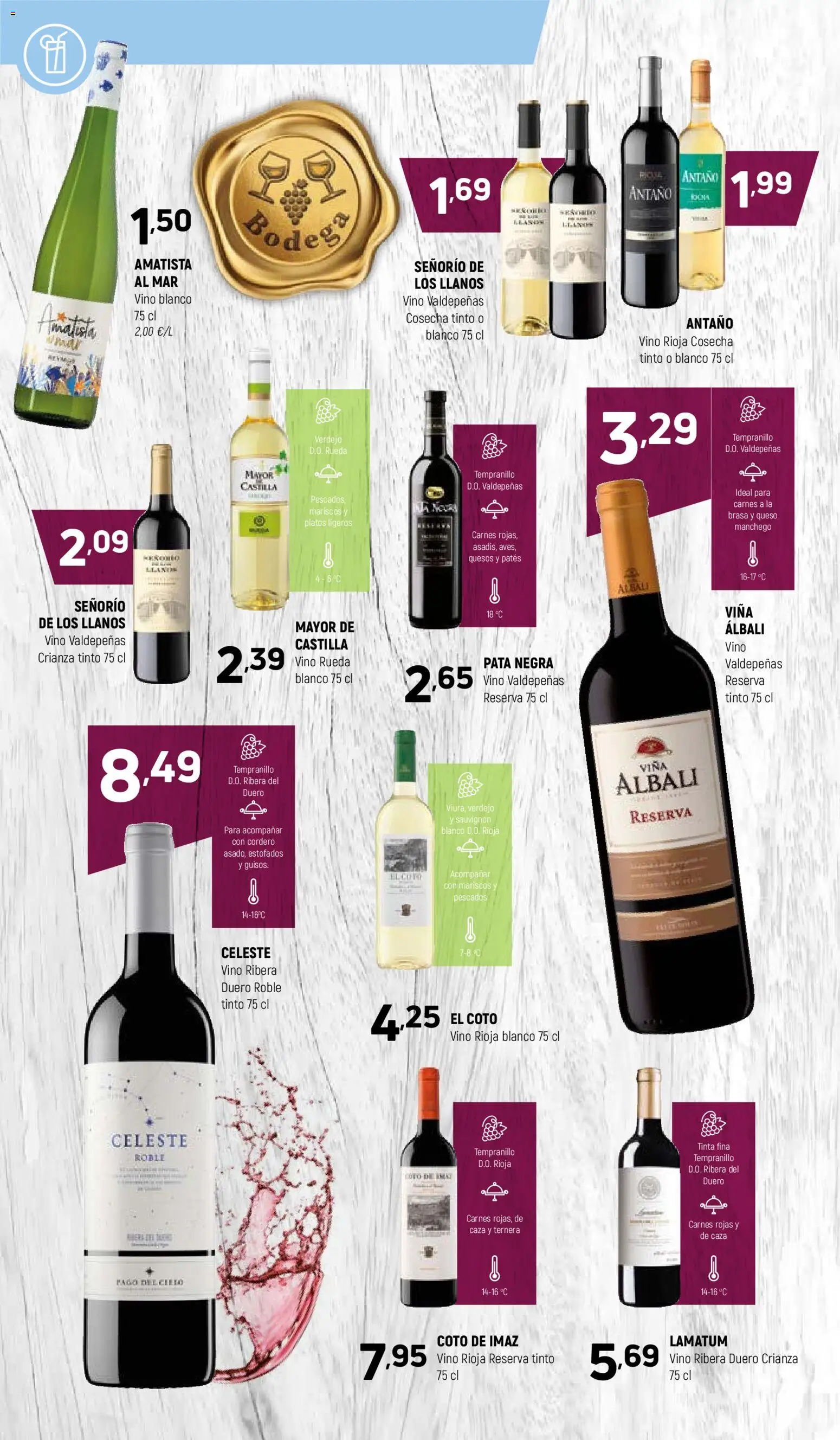 Coviran - Vizcaya │ válido desde el 18.11.2025 | Página: 20 | Productos: Queso, Vino, Φίλτρο καφέ