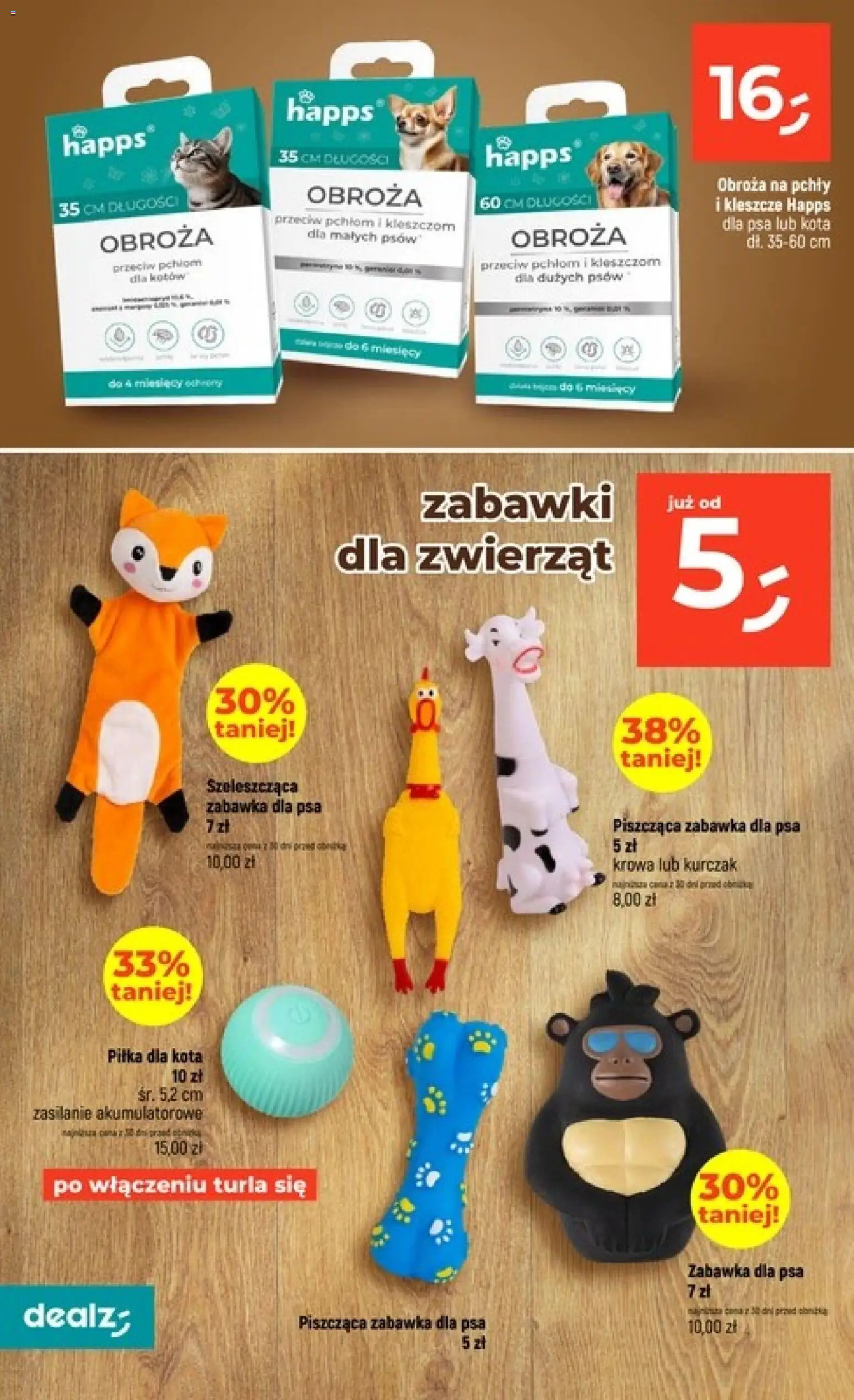 Dealz gazetka od 09.04.2026 | Strona: 42 | Produkty: Kurczak, Zabawka dla psa