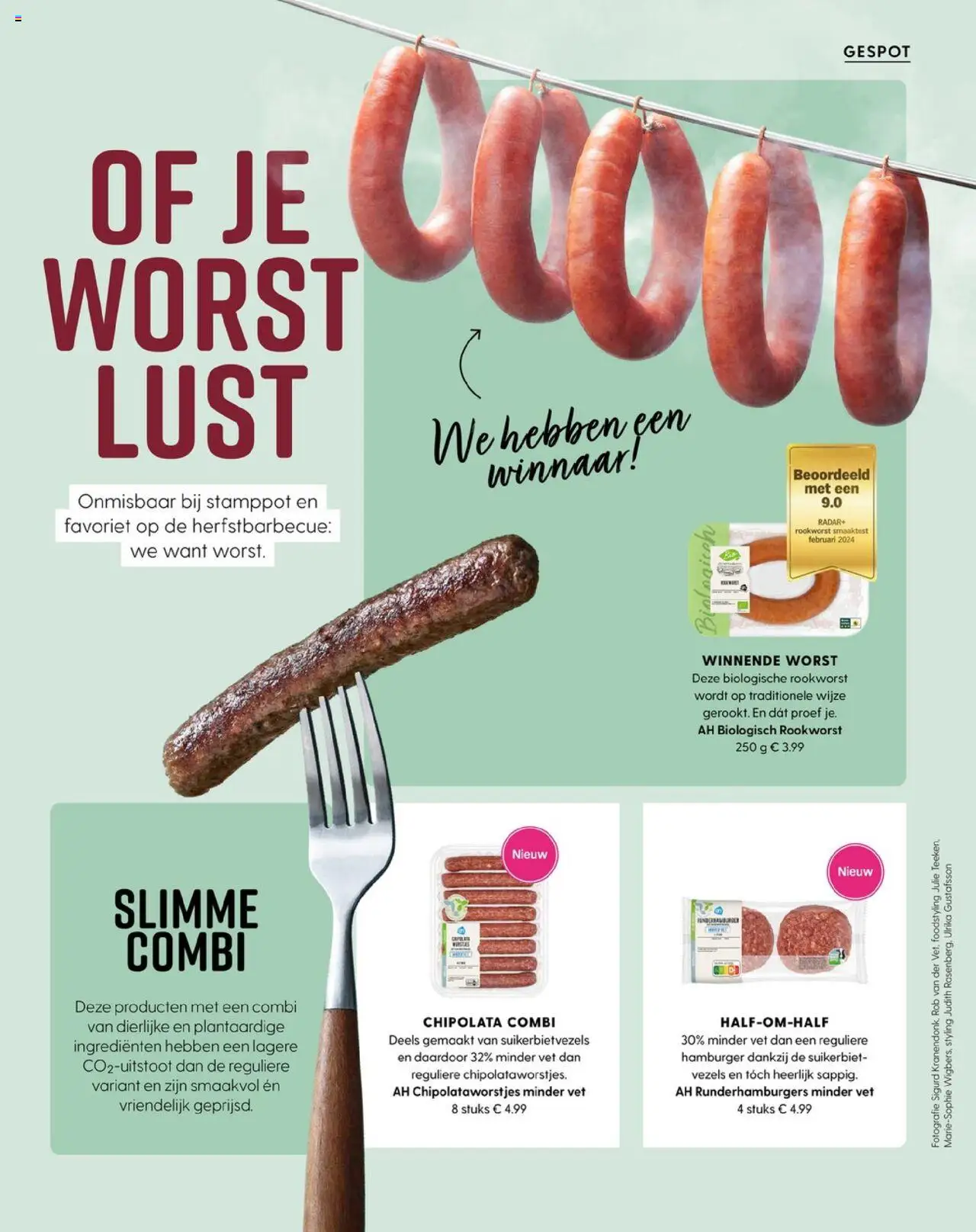 {H1} | Pagina: 120 | Producten: Hamburger, Worst, Chipolata, Citrompótló tabletta