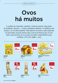 Pré-visualização El Corte Ingles folheto válido de 13.03.2026 | Página: 2 | Produtos: Amêndoas, Ovos, Chocolate, Coelho