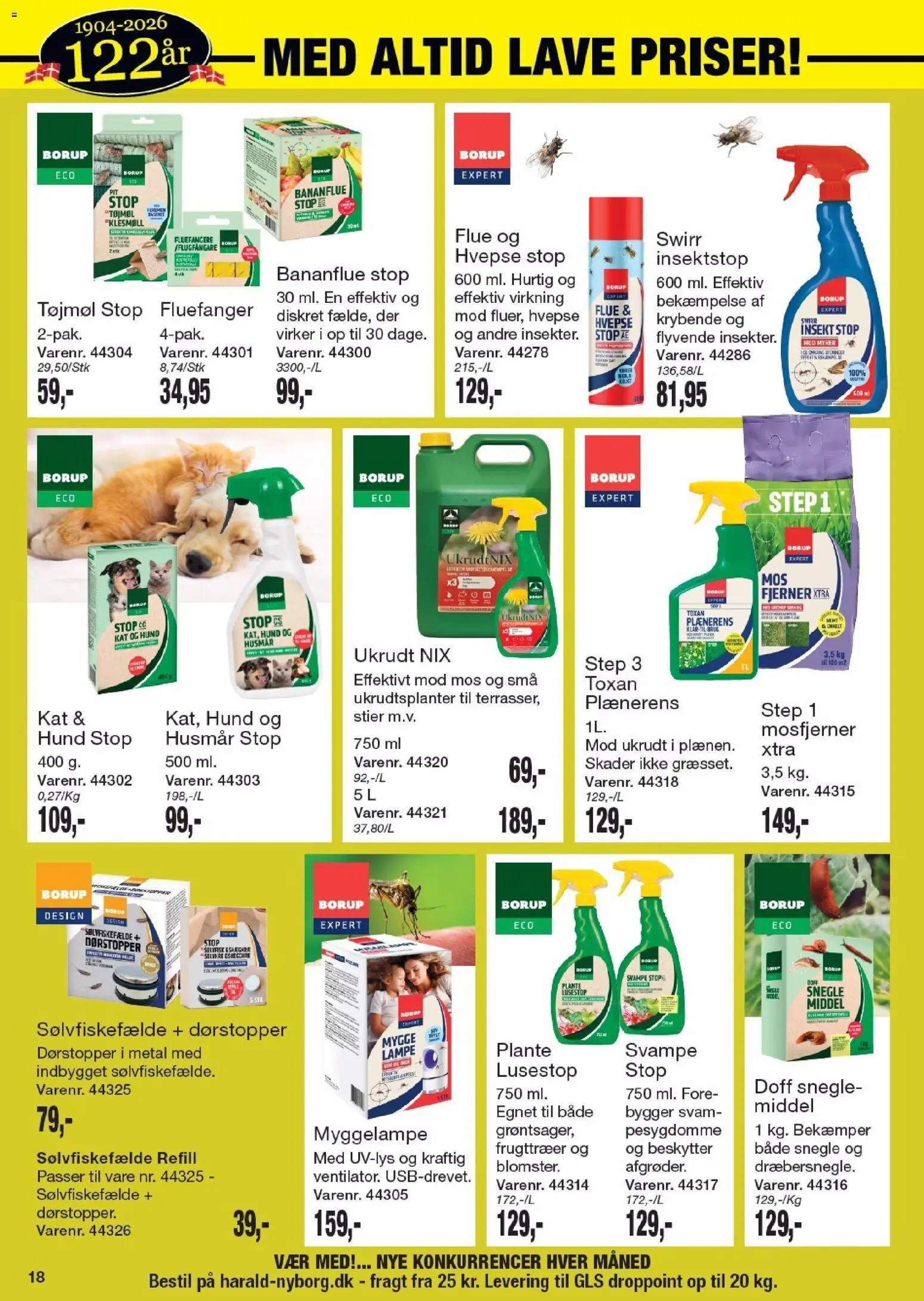 Harald Nyborg tilbudsavis – gyldig fra 23.04.2026 | Side: 18 | Produkter: Svampe, Lampe