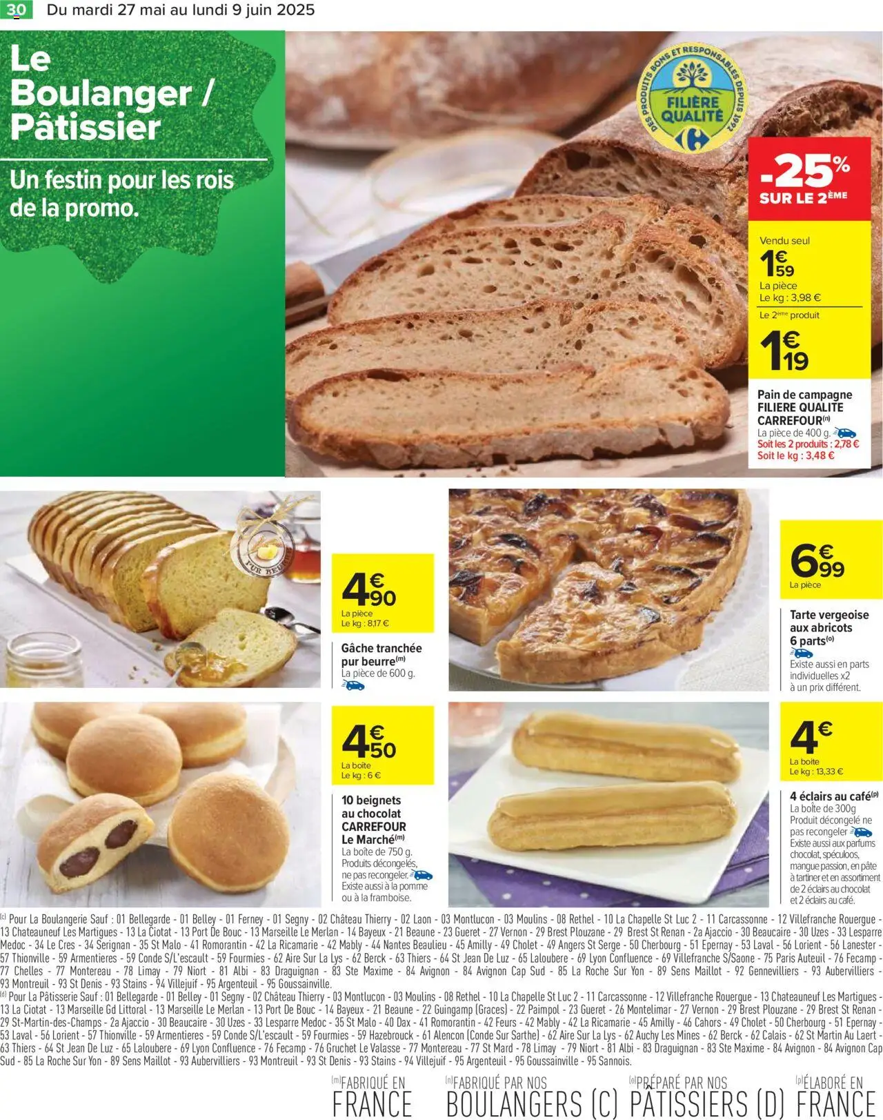  | Page: 32 | Produits: Mangue, Pomme, Abricots, Chocolat