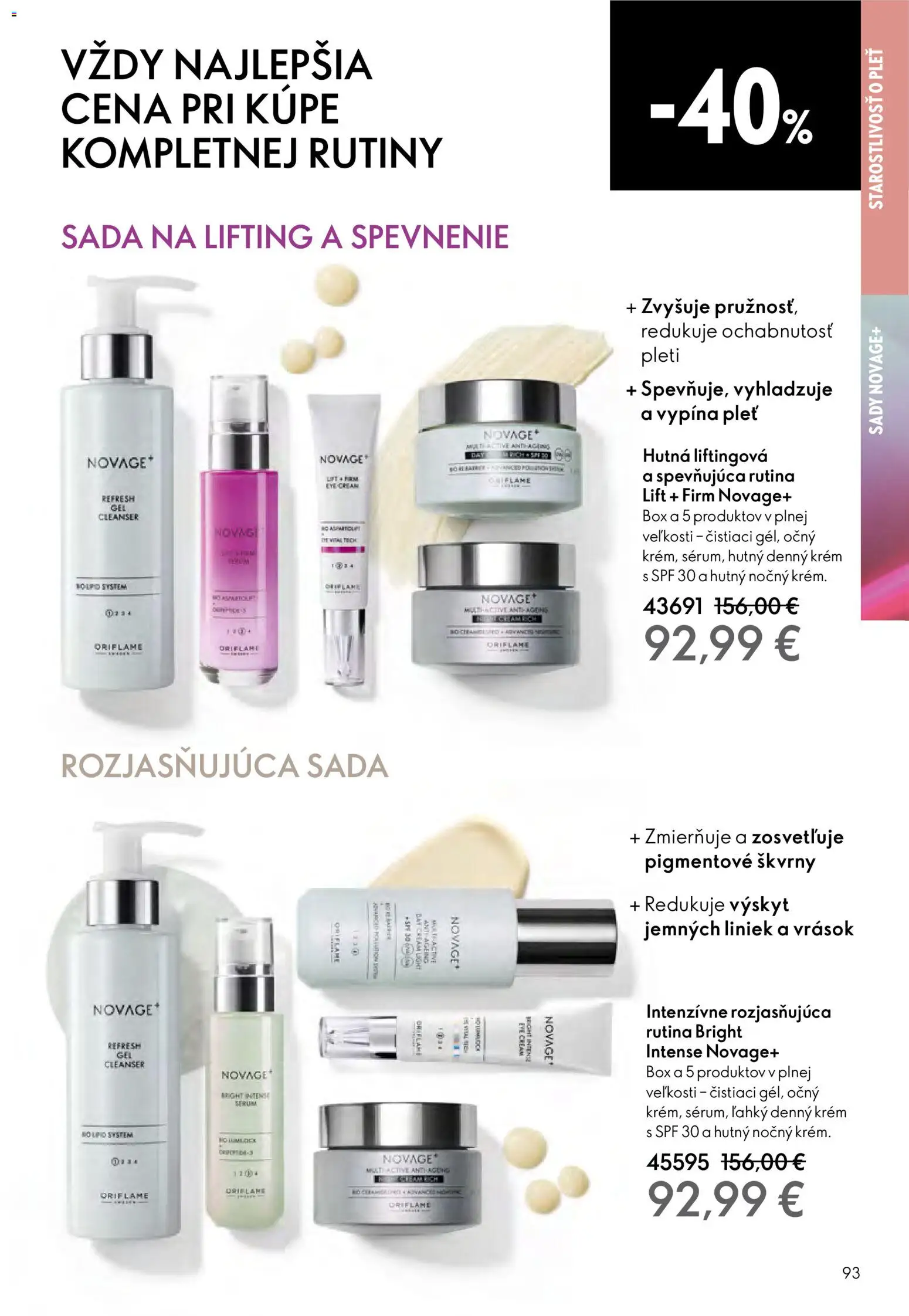 Nové Oriflame akcie – leták je platný od 24.12.2025 | Strana: 93 | Produkty: Krém