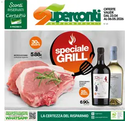 Anteprima del volantino Superconti volantino valido a partire dal 23.04.2026