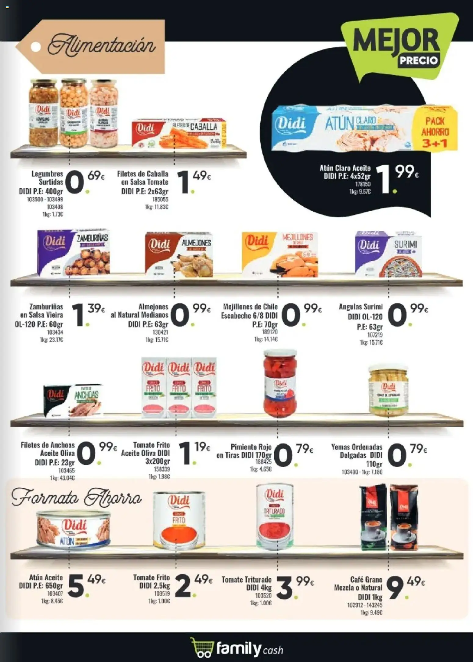 Family Cash Black Friday │ válido desde el 10.11.2025 | Página: 7 | Productos: Aceite, Κάδος απορρυμάτων, Σταθμός εργασίας, Tomate triturado