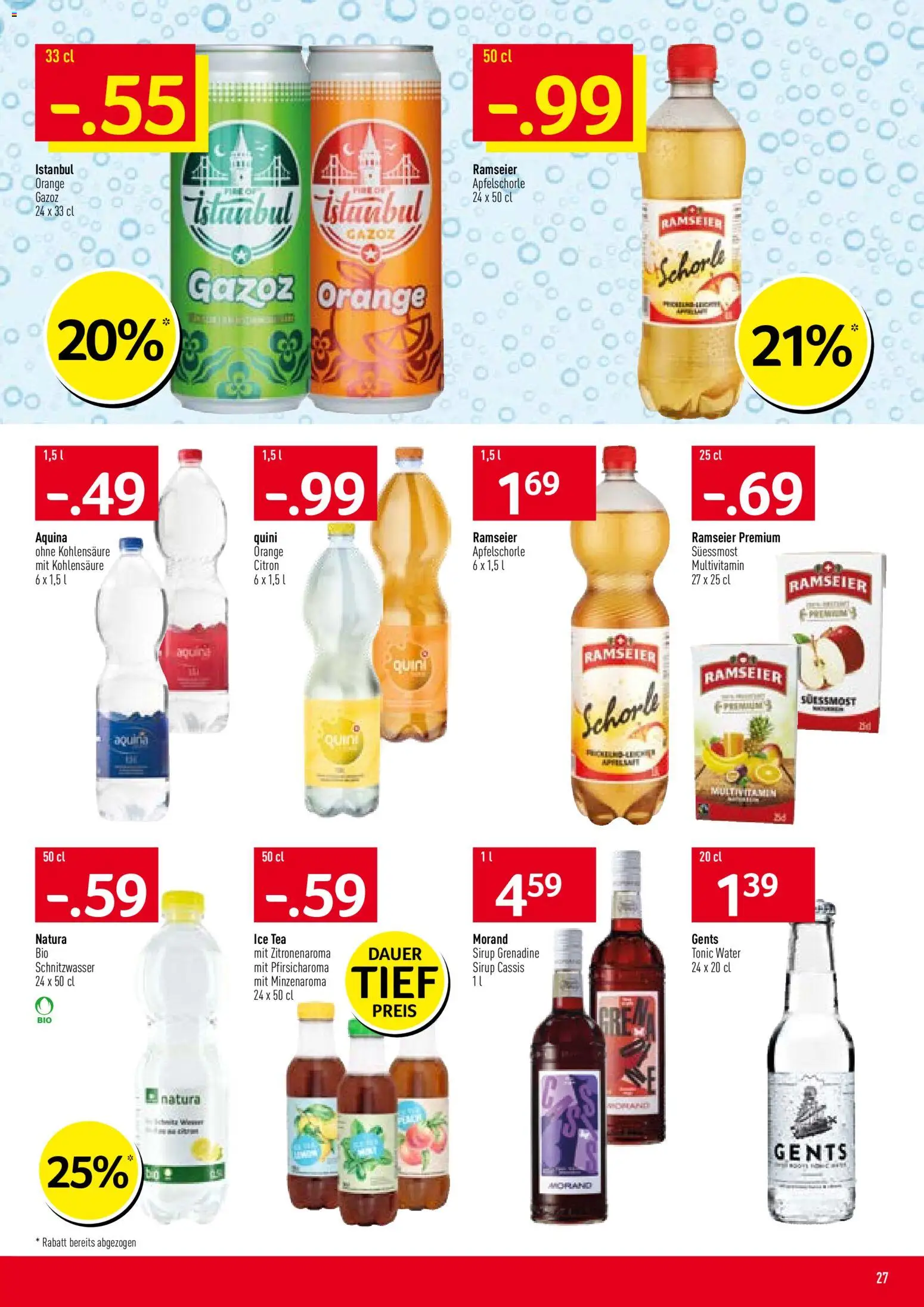 Prodega Aktionen – gültig ab 10.11.2025 | Seite: 27 | Produkte: Sirup