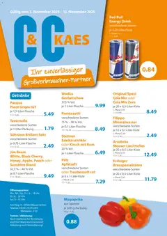 C&C Prospekt ab 03.11.2025 gültig