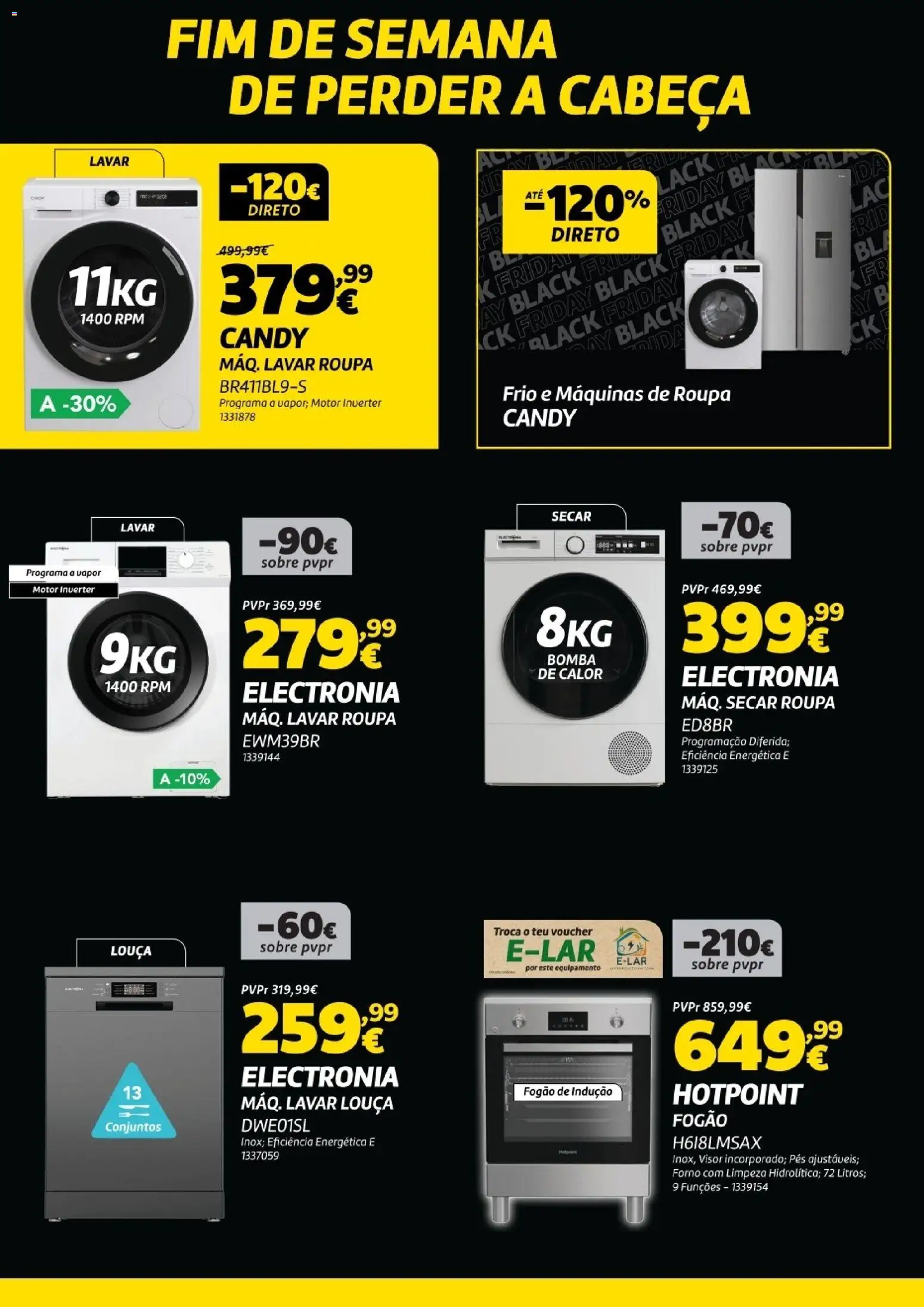 Radio Popular - Black Friday  │ válido de 08.11.2025 | Página: 6 | Produtos: Forno, Fogão