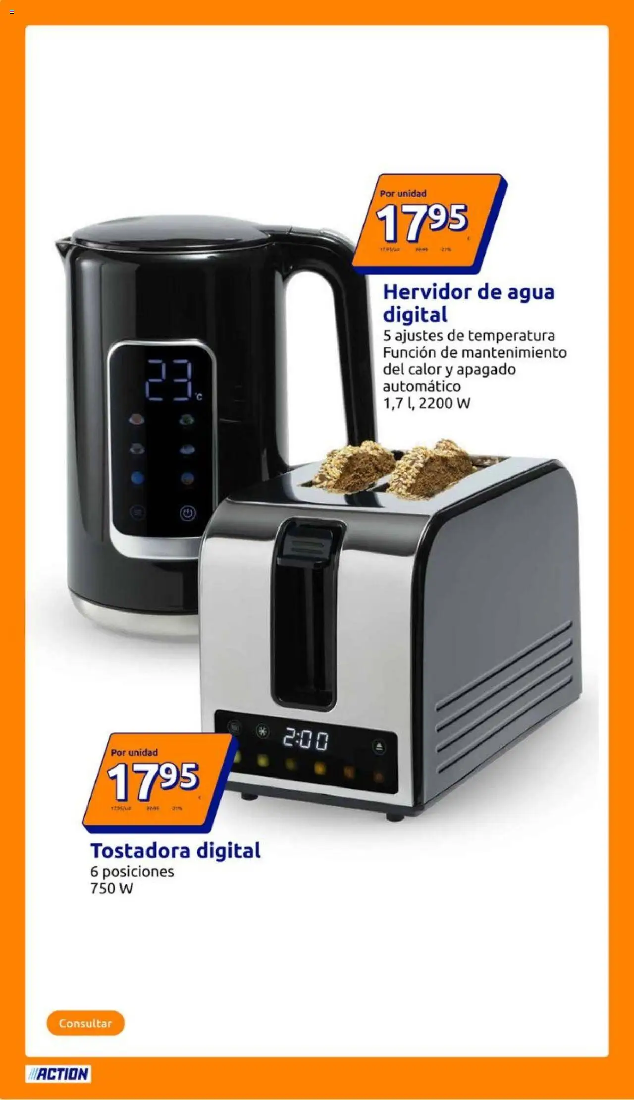 Action - folleto │ válido desde el 27.08.2025 | Página: 10 | Productos: Tostadora