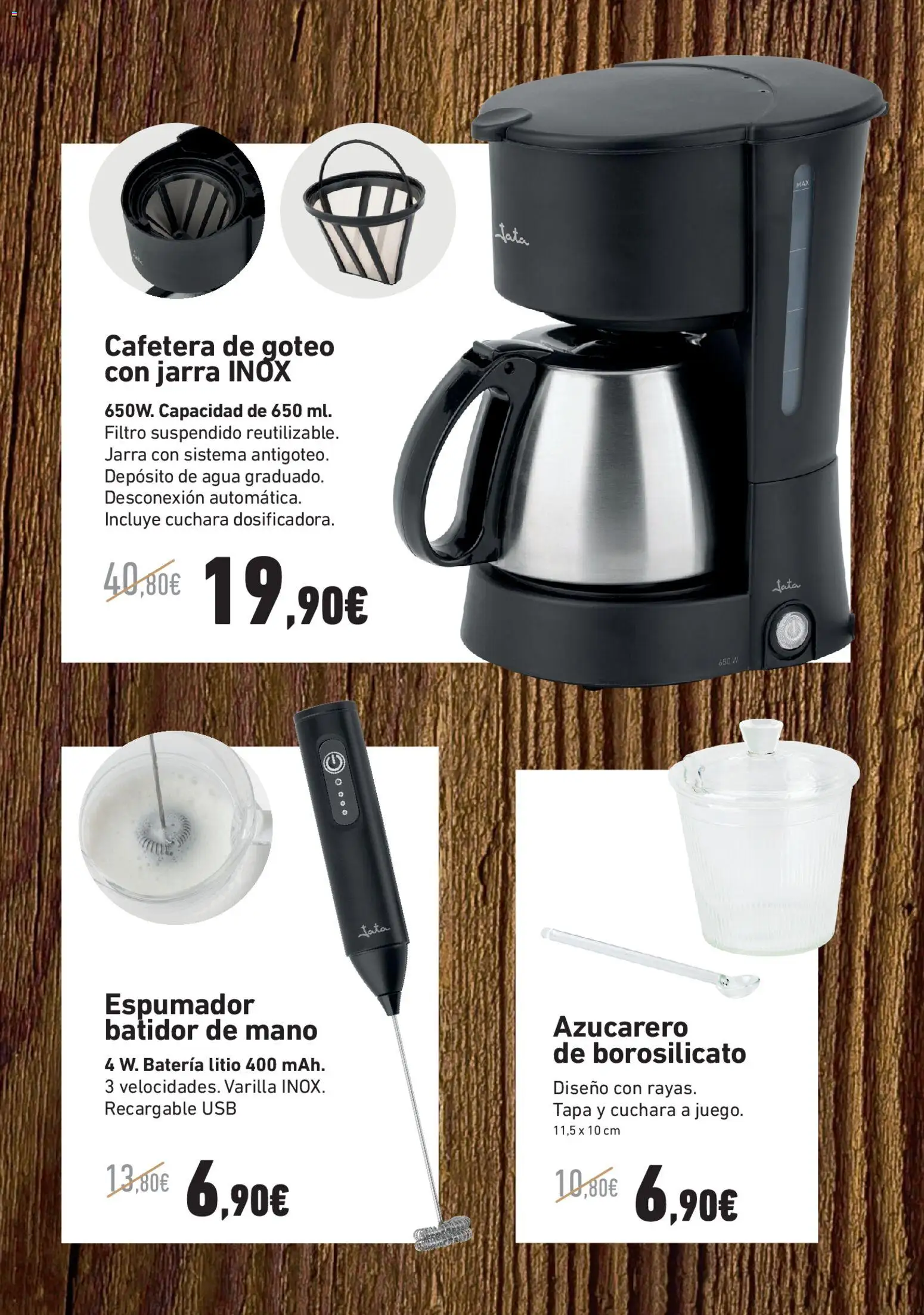 Eroski - Rincón del café │ válido desde el 06.11.2025 | Página: 3 | Productos: USB, Cafetera, Batería