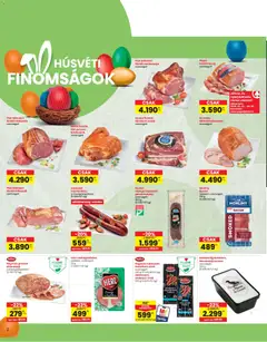 Interspar akciós újság - amely érvényes a következő dátumtól: 31.03.2026 | Oldal: 2 | Termékek: Sertéstarja, Pick, Frankfurti virsli, Füstölt karaj
