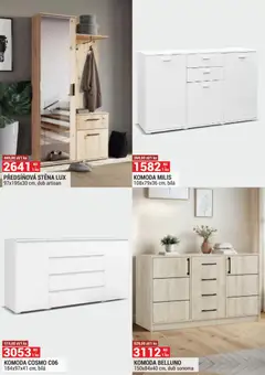 Náhled letáku Merkury Market leták od 01.04.2026 | Strana: 11 | Produkty: Předsíňová stěna, Komoda