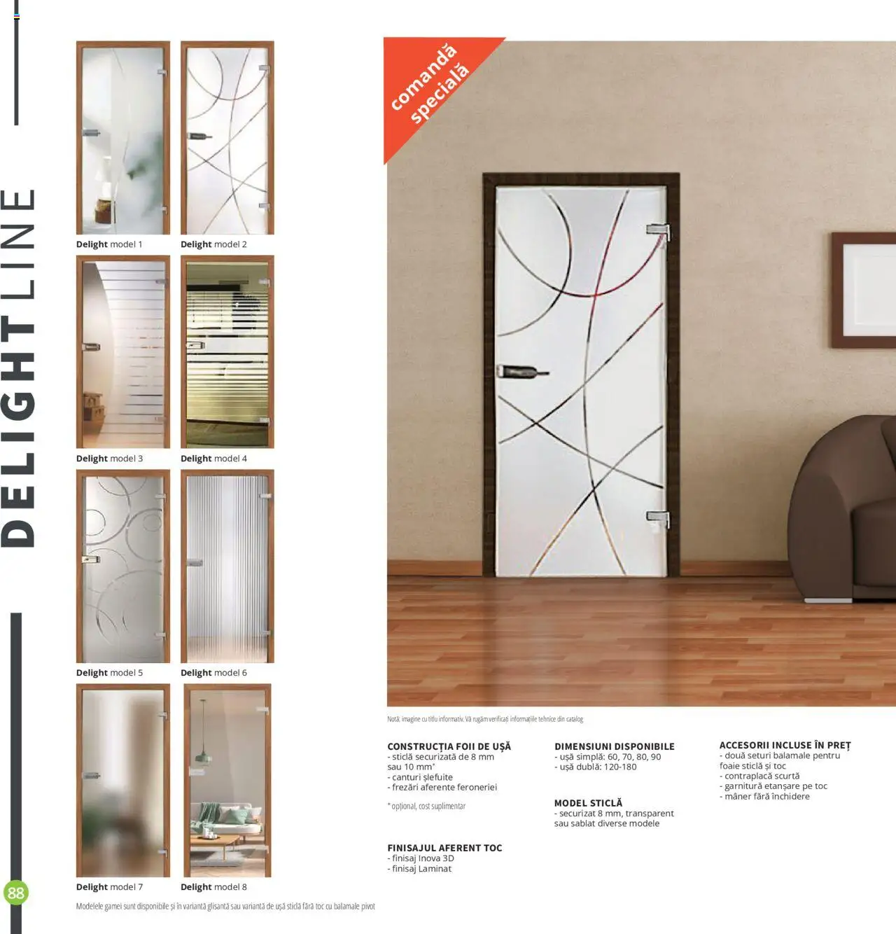 Noul catalog Proges – valabil de la 01.08.2025 | Pagină: 88 | Produse: Mâner, Ușă