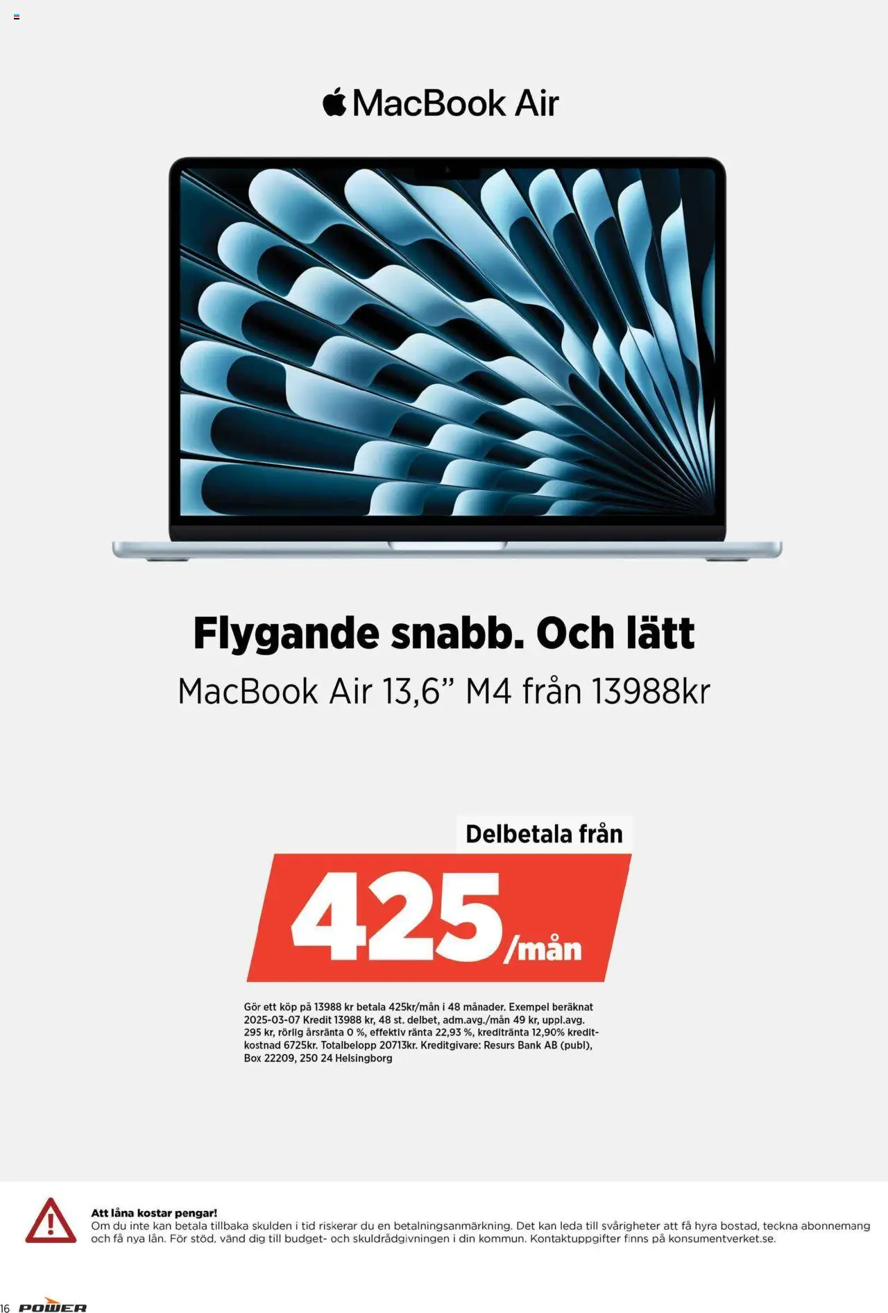 Power reklamblad aktuell från 06.10.2025 | Sida: 16 | Produkter: Bänk