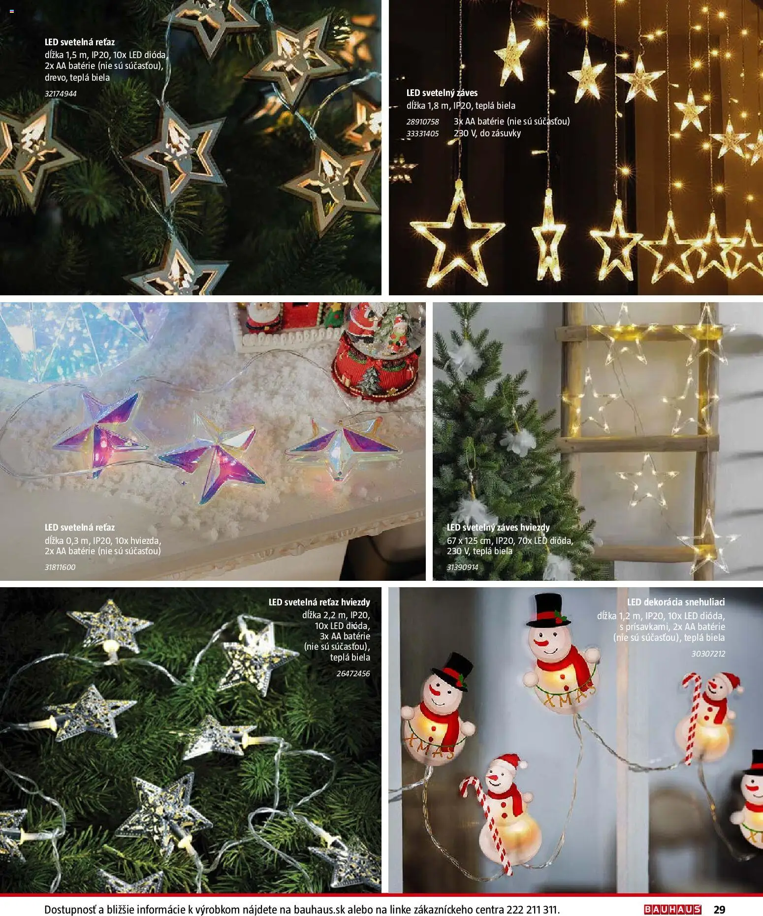 Nové Bauhaus akcie – leták je platný od 21.11.2025 | Strana: 29 | Produkty: Led