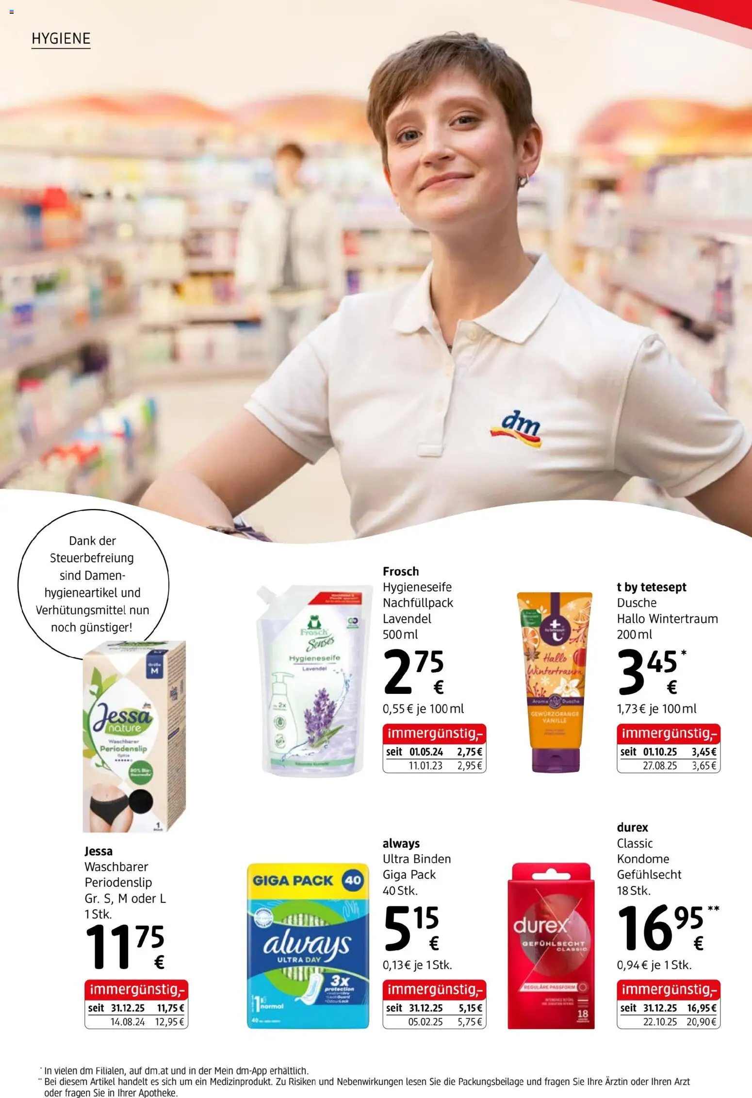 dm drogerie markt Journal Jänner 2026 gültig ab 08.01.2026 | Seite: 8 | Produkte: Dusche