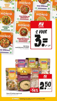 Jumbo - Folder week 8 - Voorbeeld van een folder van Jumbo, geldig van 18.02.2026 | Pagina: 12 | Producten: Ui, Champignon, Macaroni, Zak