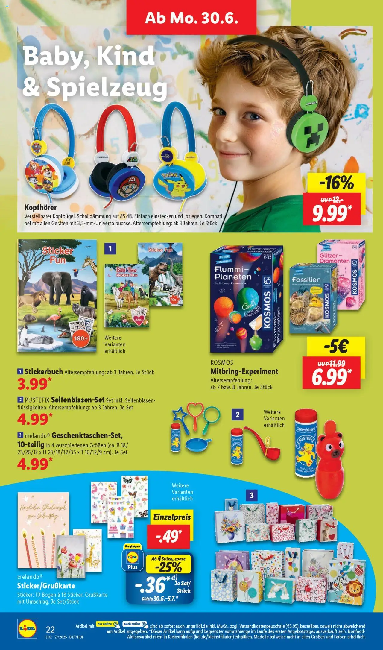 Lidl Prospekt 	 - gültig ab dem 30.06.2025 | Seite: 32