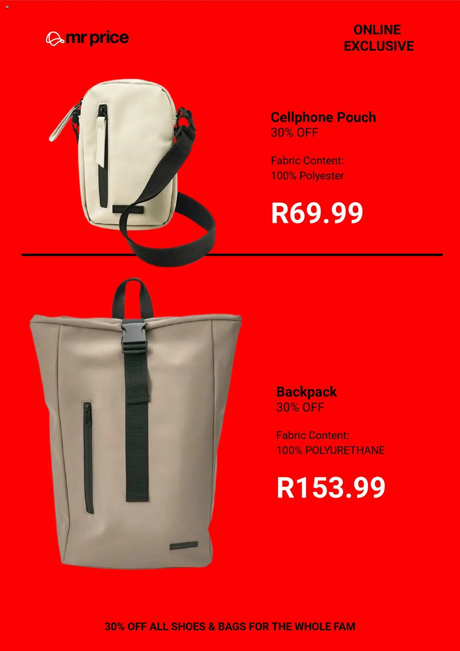 New Mr Price catalogue – valid from 24.11.2025 | Page: 6 | Products: Backpack