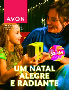 Pré-visualização Avon - Um Natal alergre e radiante válido de 12.11.2025