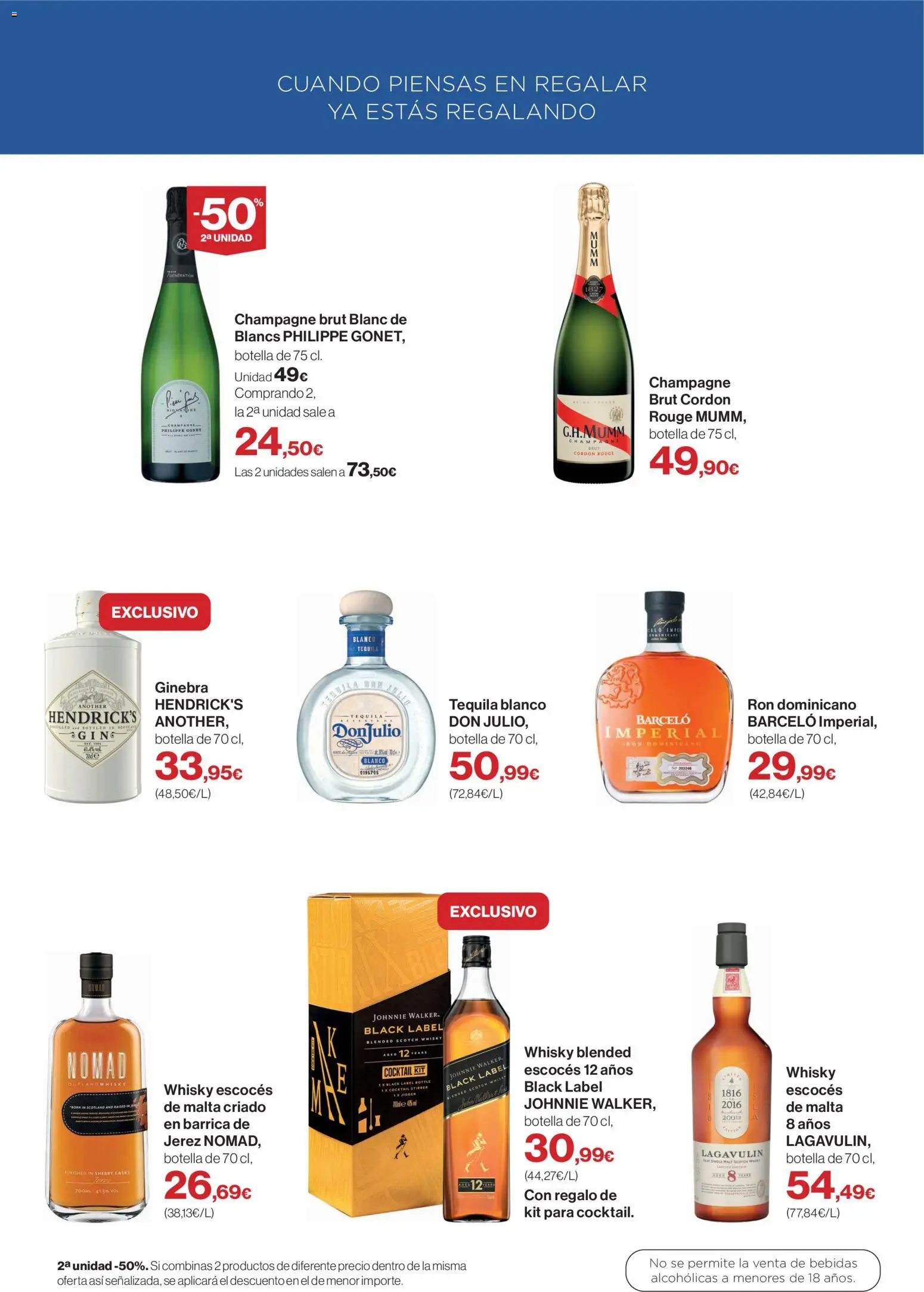 Supercor Península y Baleares │ válido desde el 05.03.2026 | Página: 5 | Productos: Ron, Ginebra, Whisky