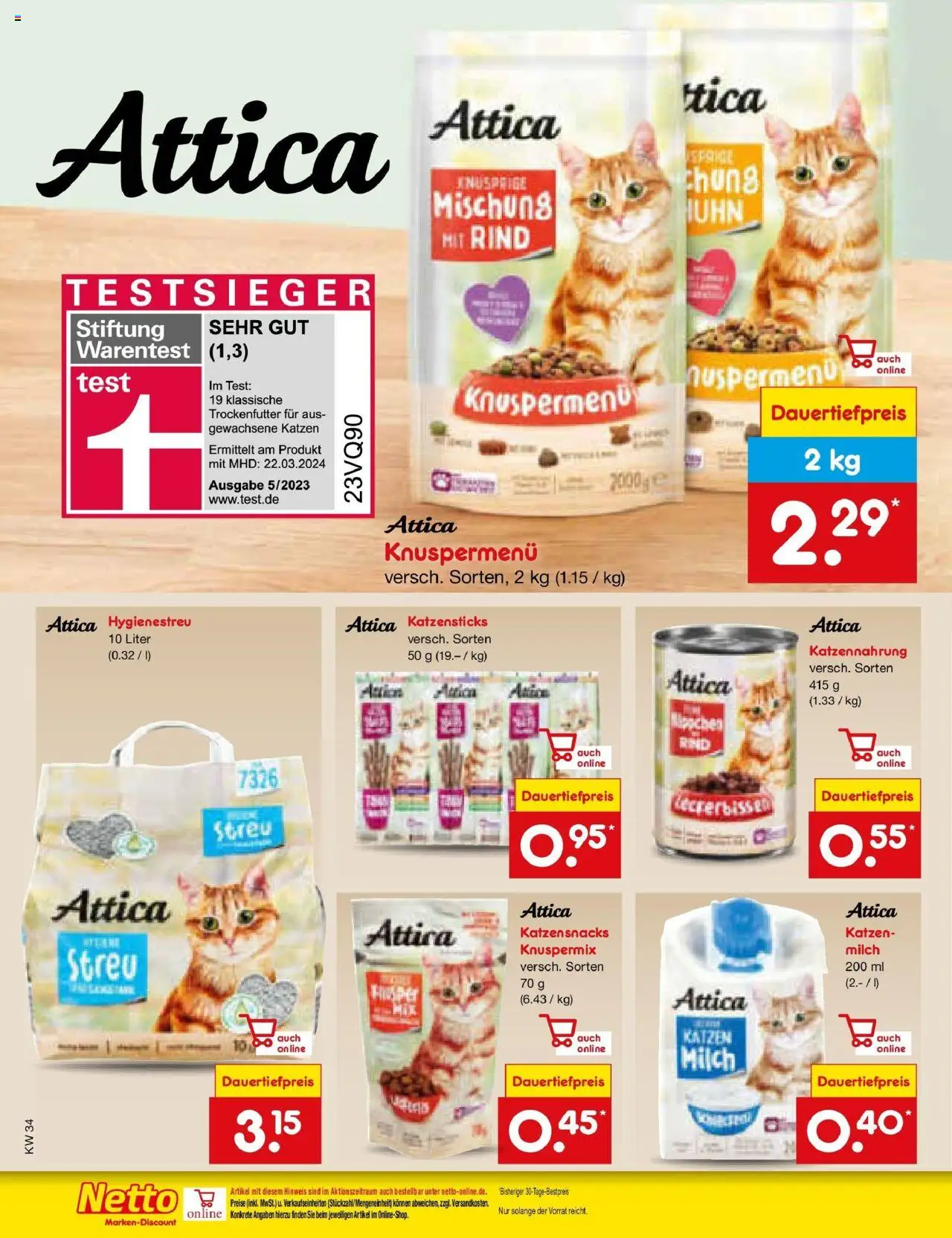 Netto Marken-Discount prospekt Bonn	 - gültig ab dem 18.08.2025 | Seite: 36 | Produkte: Milch