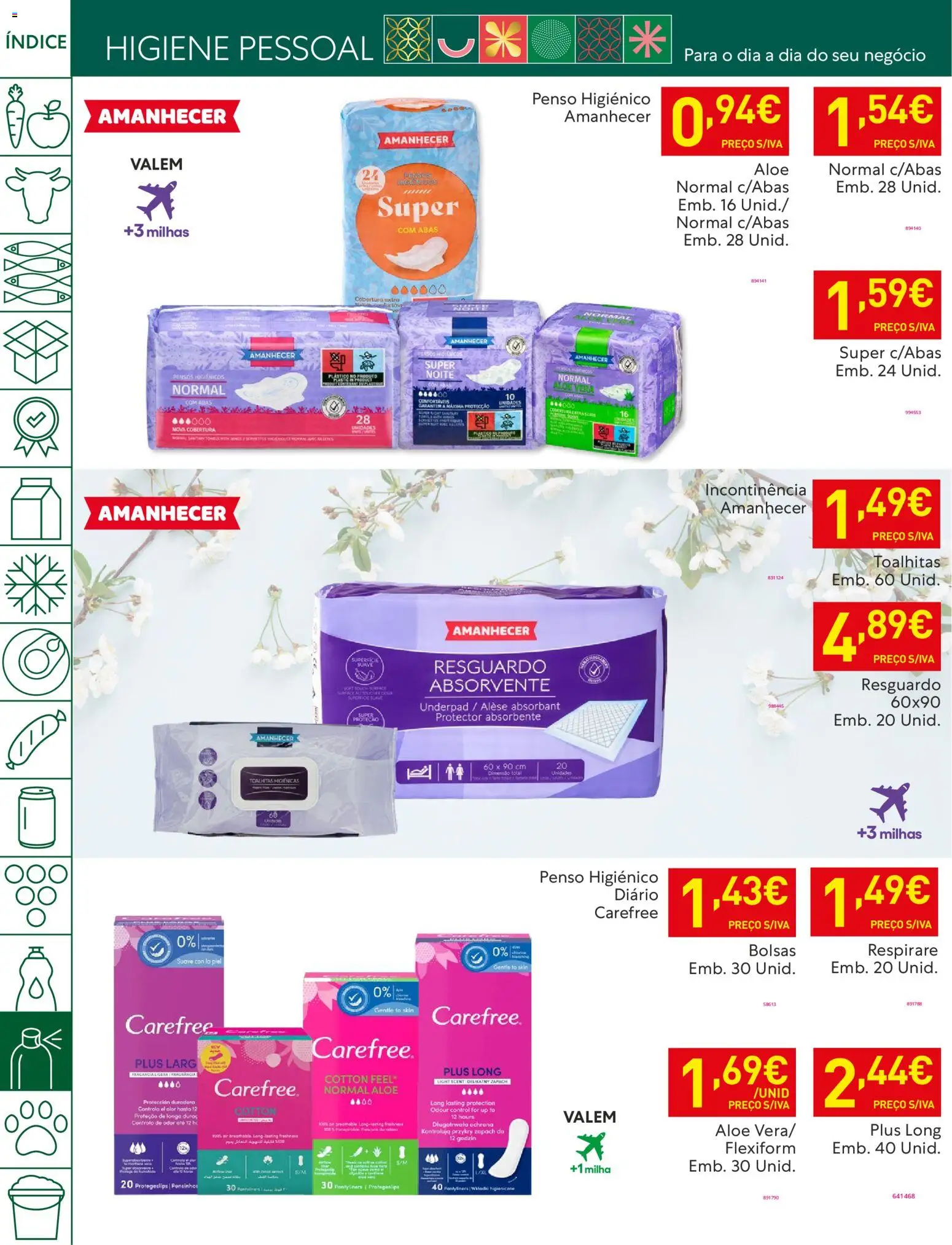 Recheio folheto │ válido de 16.12.2025 | Página: 48 | Produtos: Pensos higiénicos