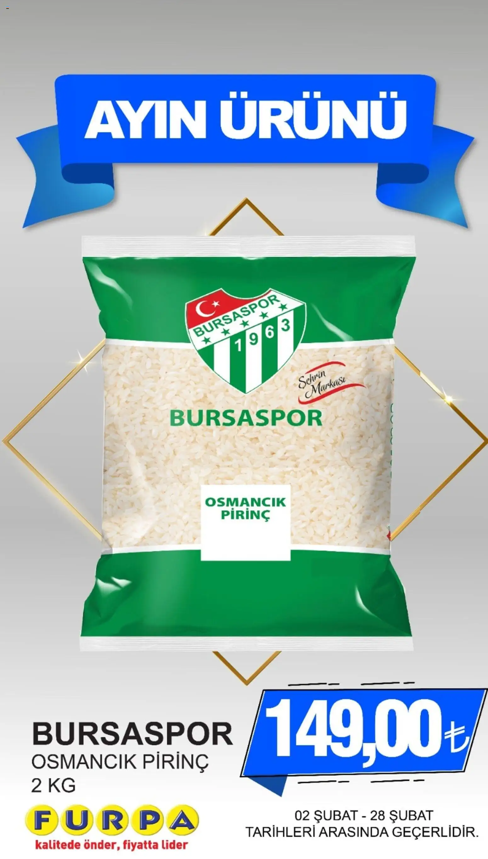 Furpa Katalog Ayın Ürünleri - 02.02.2026 tarihinden itibaren geçerlidir | Sayfa: 3 | Ürünler: Pirinç