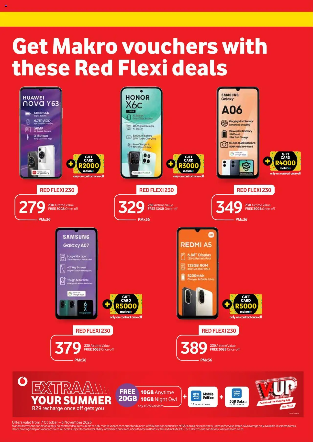 New Makro catalogue – valid from 07.10.2025 | Page: 3 | Products: Data, Sim, Gift card, Charger