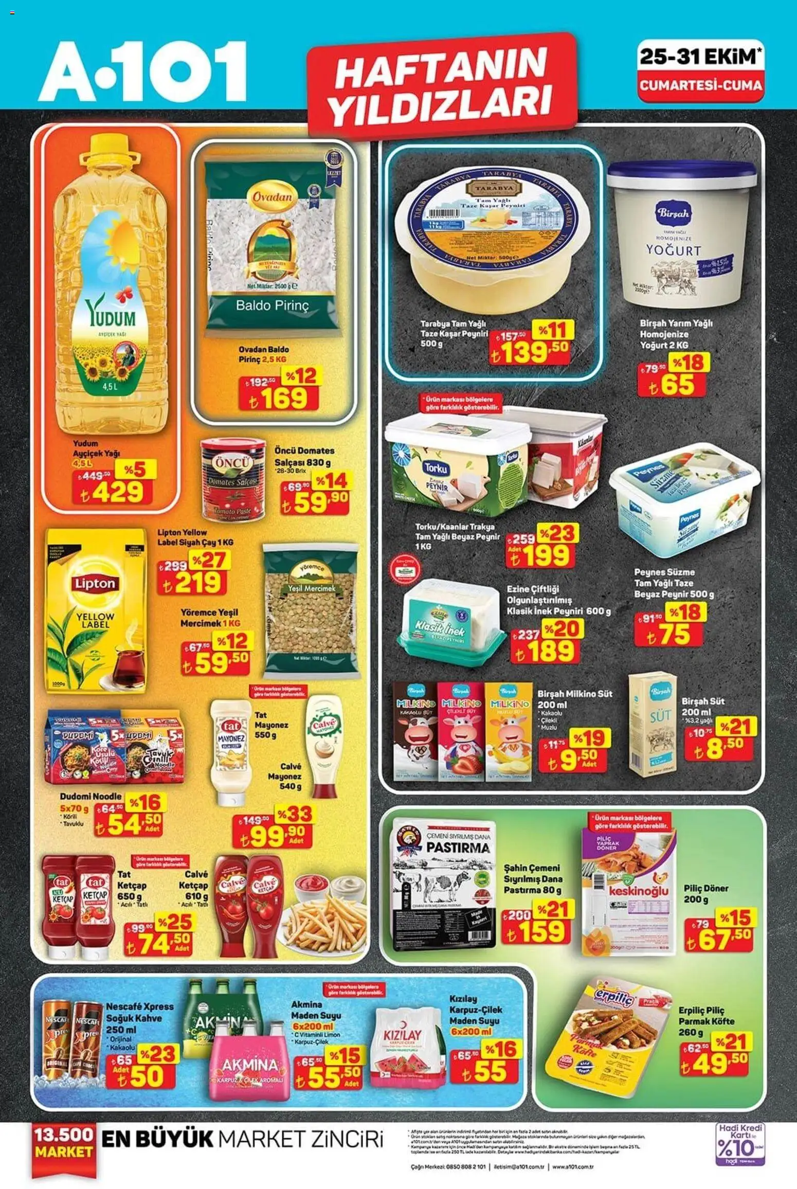 A101 Katalog - 25.10.2025 tarihinden itibaren geçerlidir | Sayfa: 1