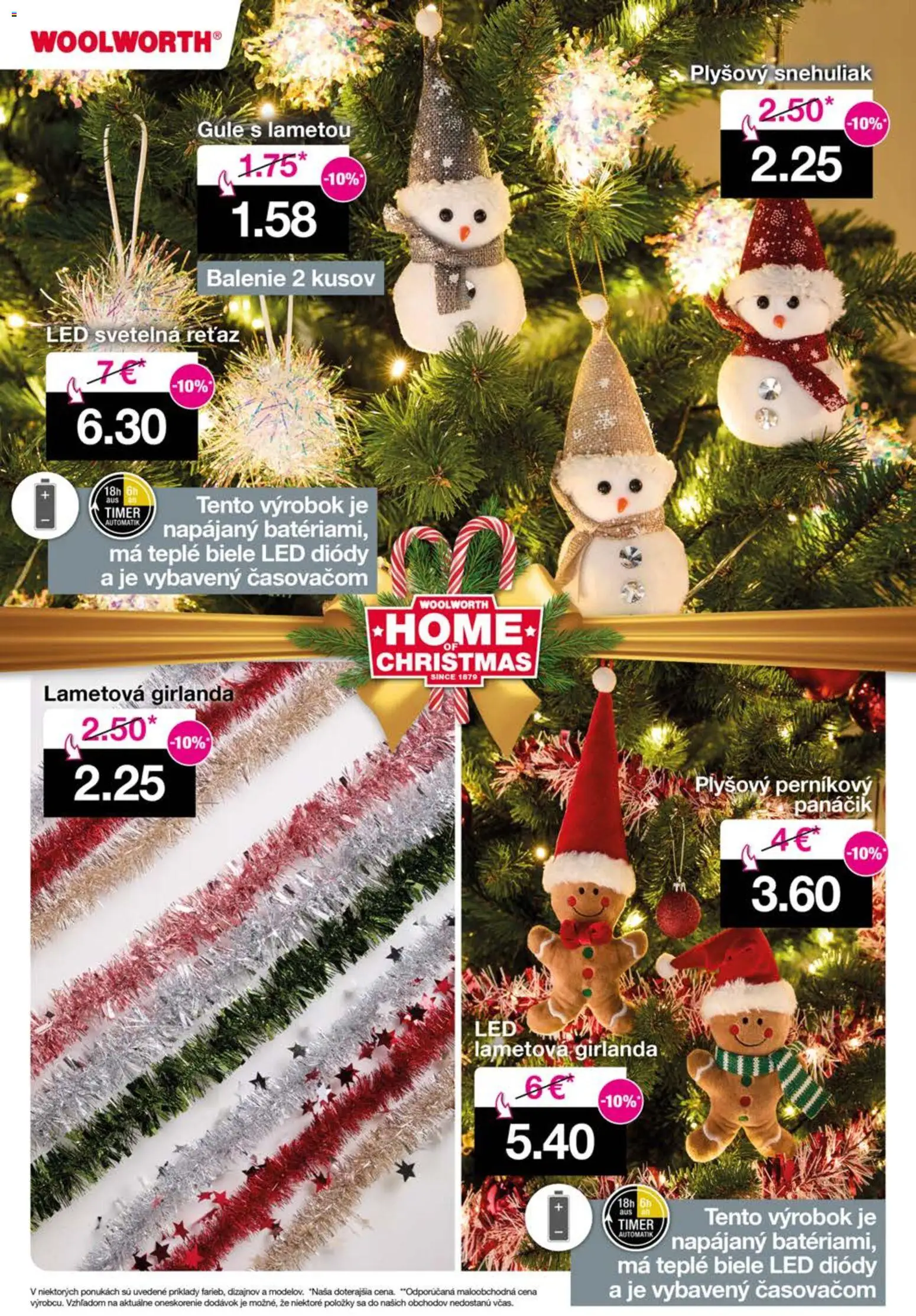 Nové Woolworth akcie – leták je platný od 25.11.2025 | Strana: 9 | Produkty: Led